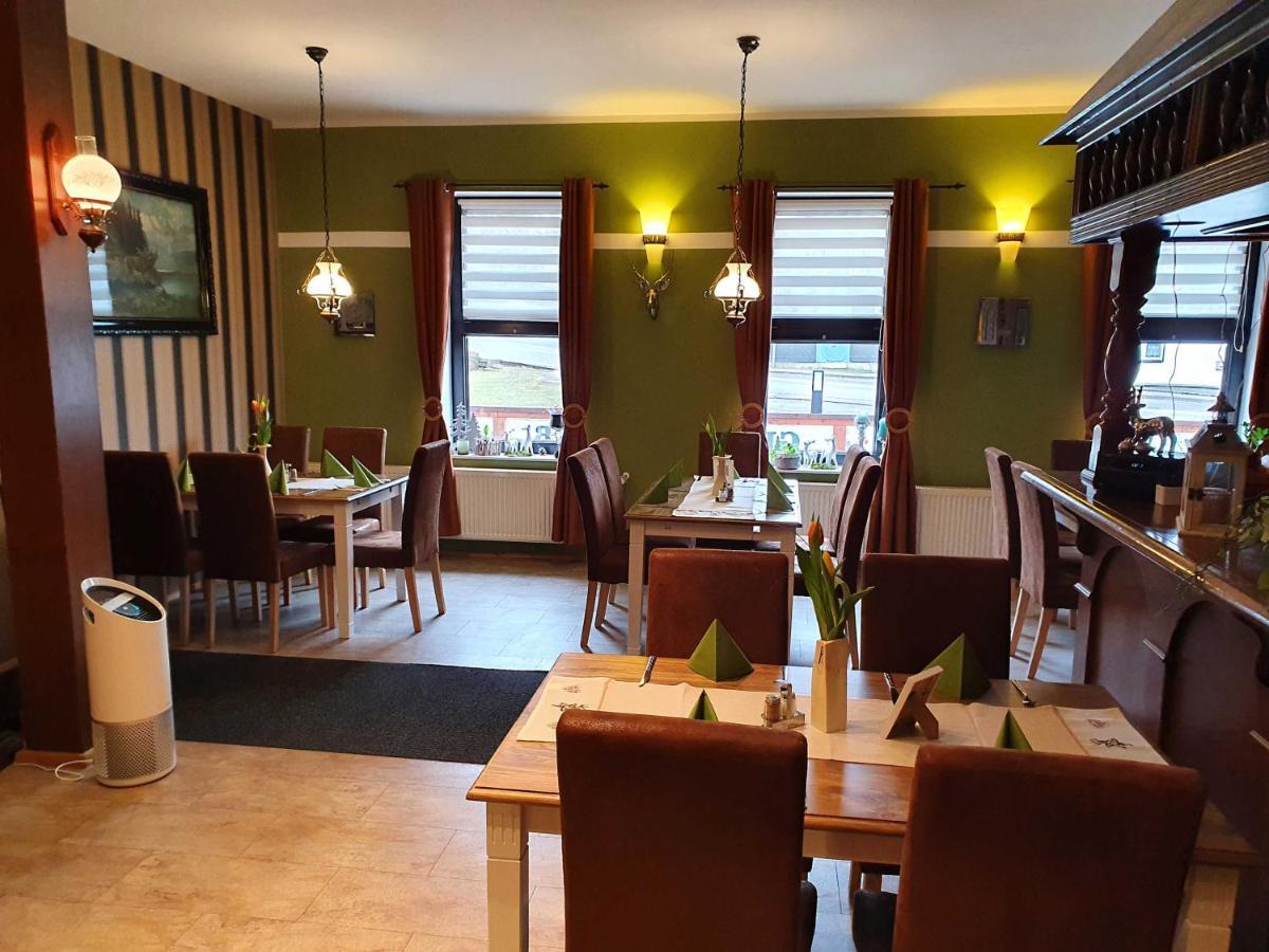 Gasthaus "Burgstieg" Stiege Exteriör bild