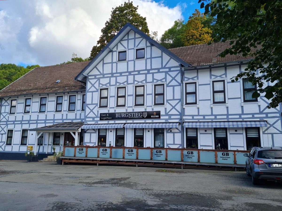 Gasthaus "Burgstieg" Stiege Exteriör bild